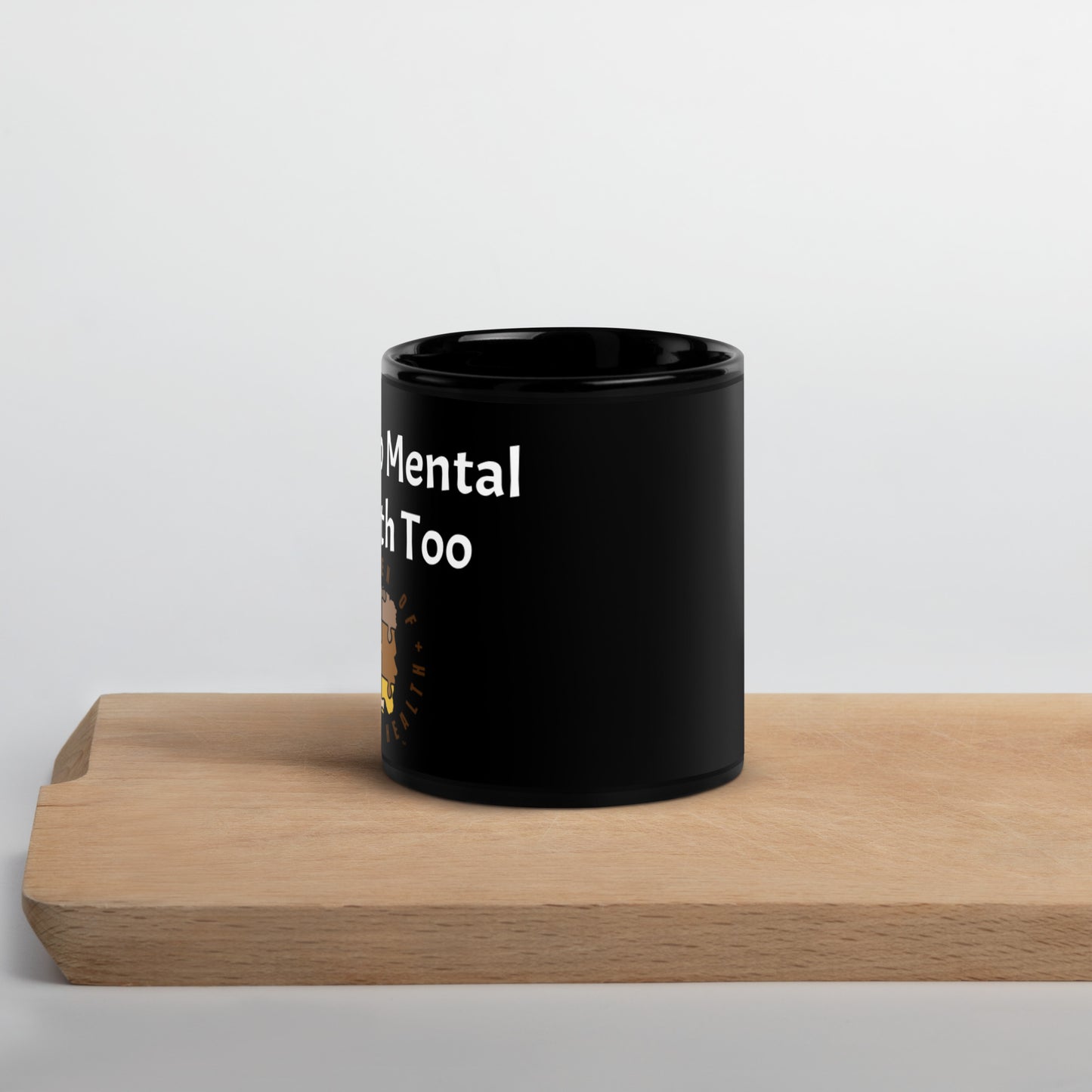 Black Glossy Mug